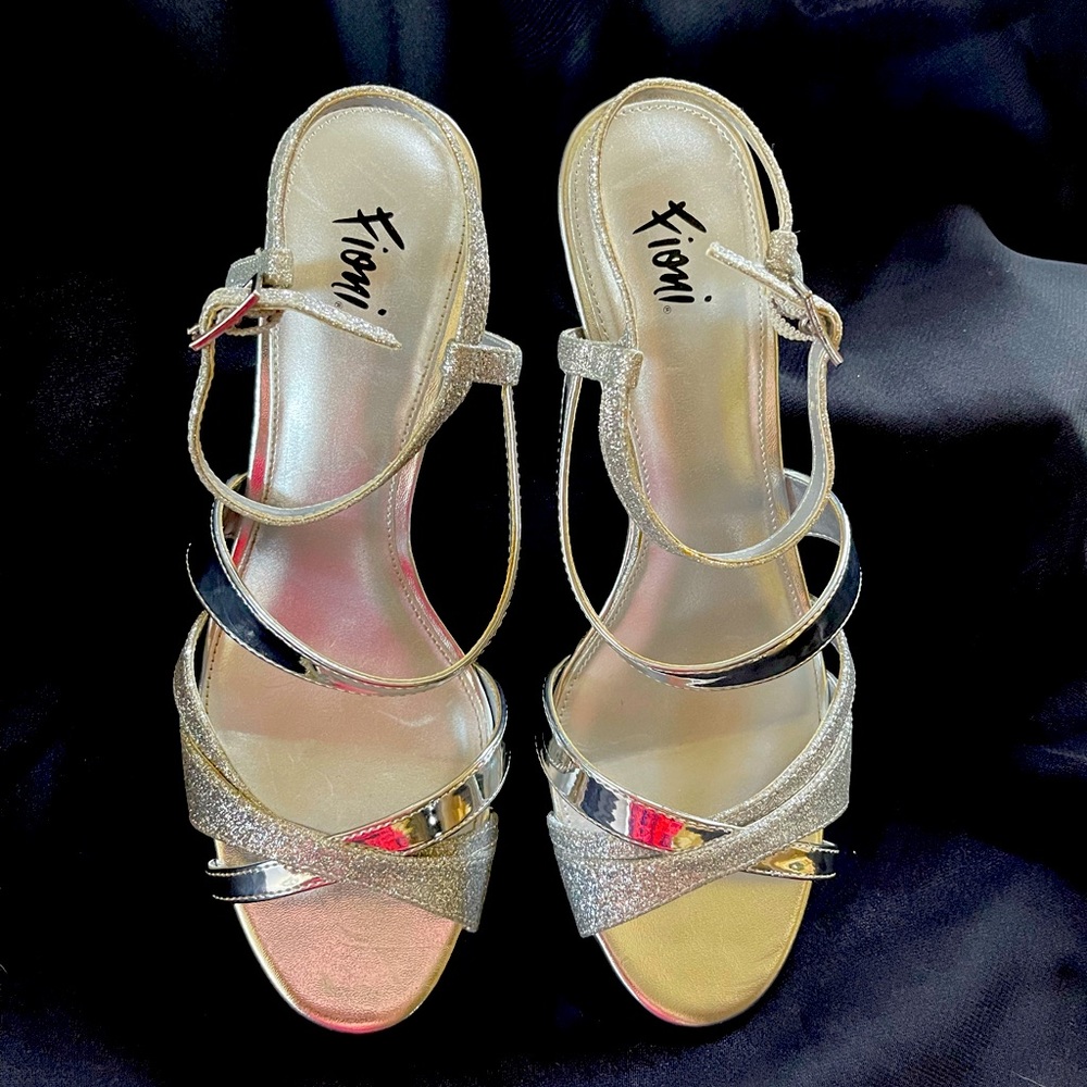 Fioni - Silver Dress Sandal